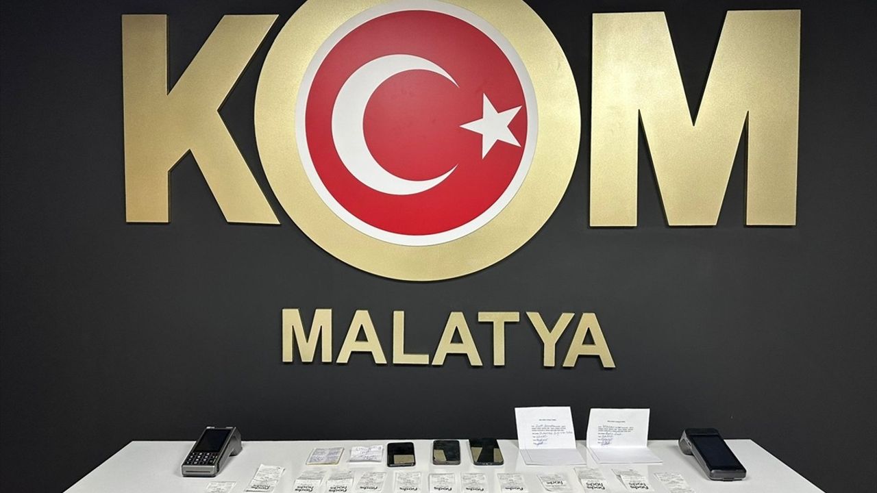 Malatya'da Tefecilik Operasyonunda Üç Şüpheli Tutuklandı