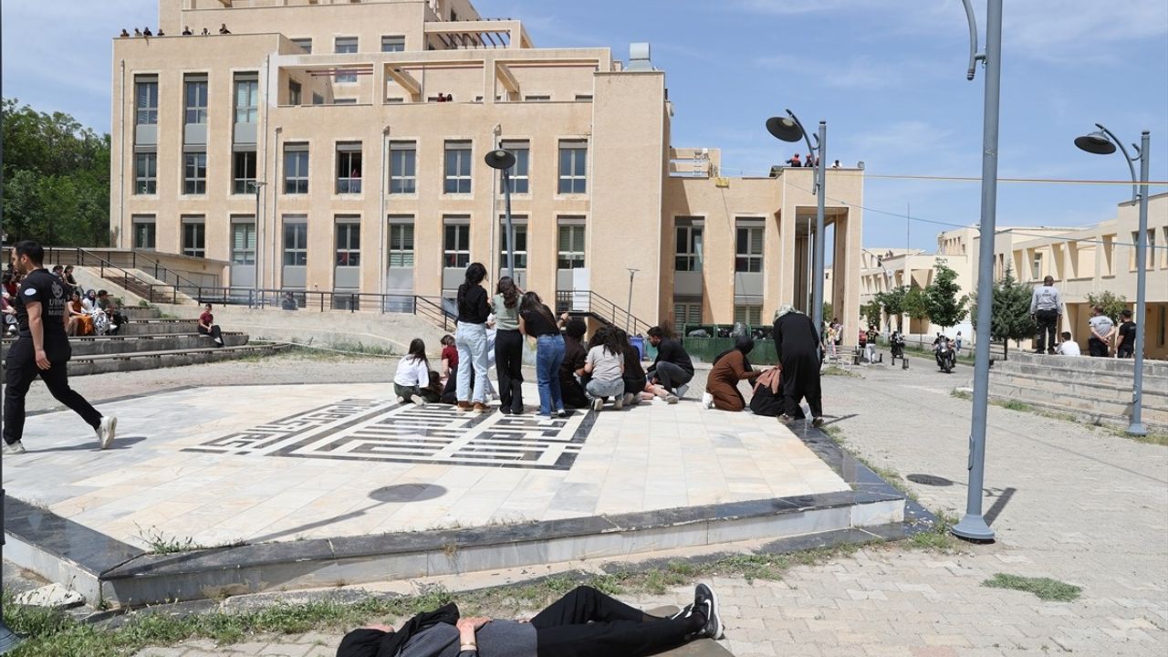 Mardin'de Acil Durum ve İlk Yardım Tatbikatı Gerçekleştirildi