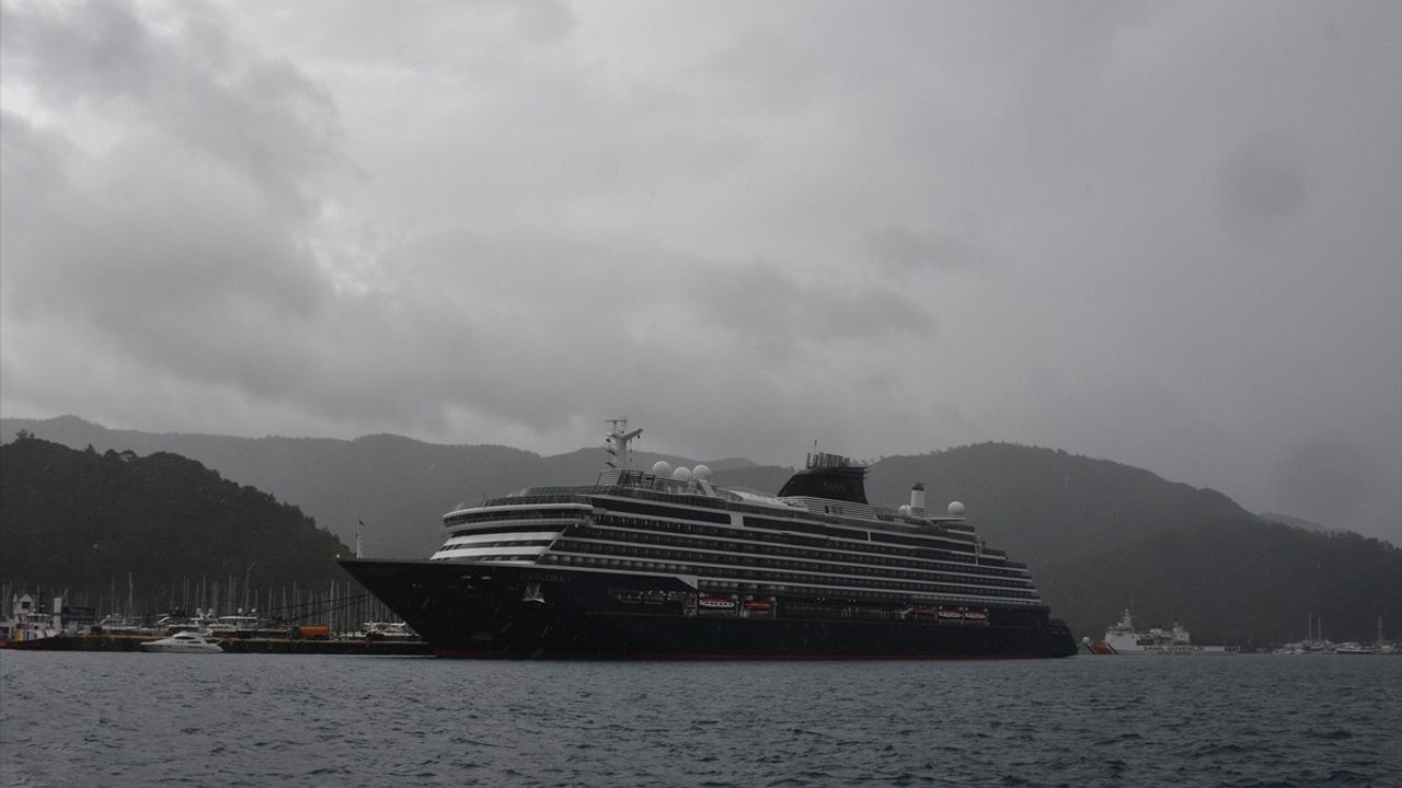 Marmaris'e 'Explora I' Kruvaziyeriyle 590 Yolcu Ulaşım Sağladı