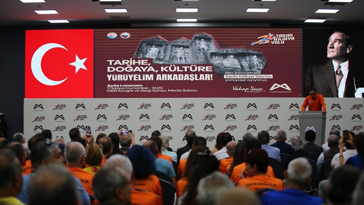 Mersin'de 550 Kilometrelik Tarihi Kilikya Yolu Projesi Tanıtıldı