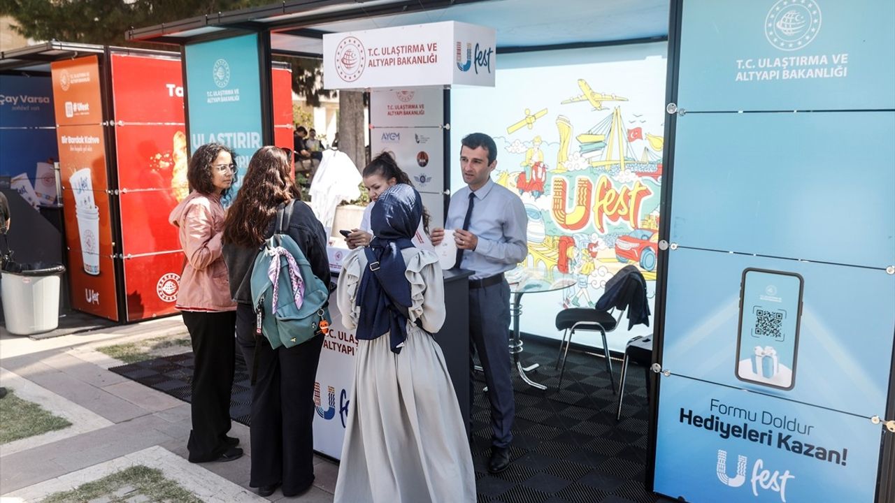 Mersin'de Ulaşım Sektörünün Gençlik Festivali 'UFEST' Devam Ediyor
