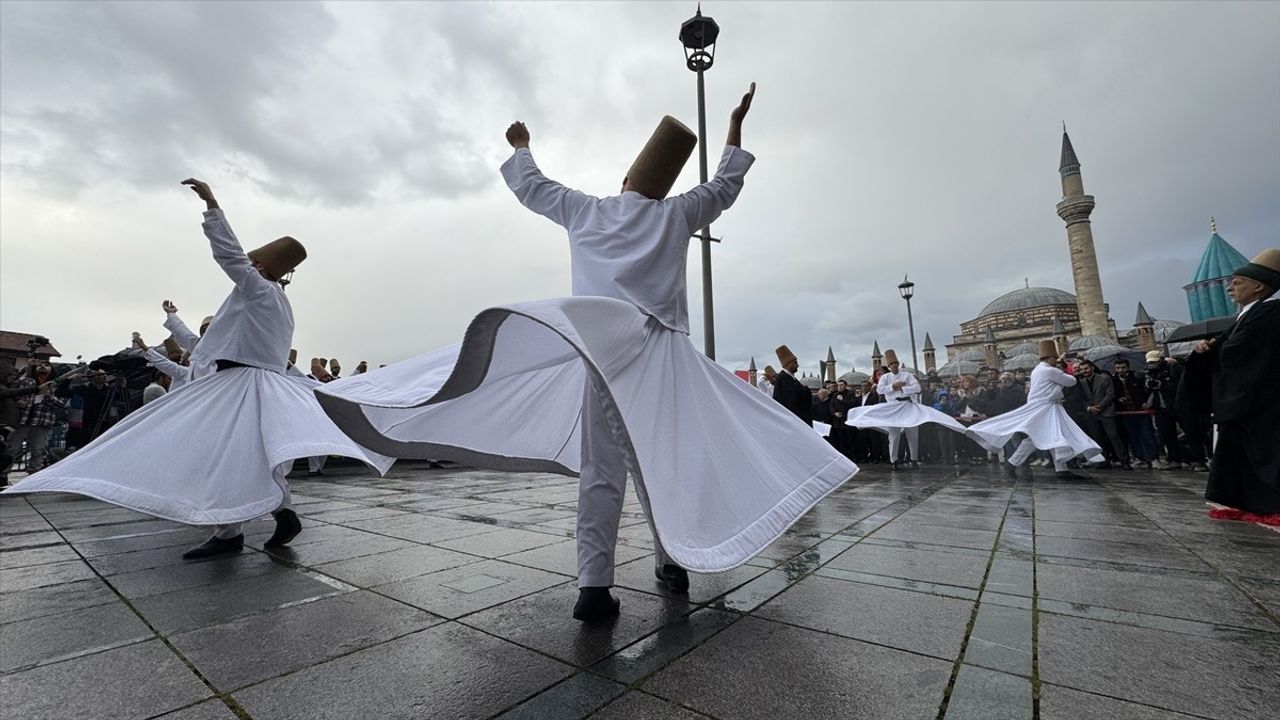 Mevlana'nın Konya'ya Gelişinin 797. Yıl Dönümü Coşkuyla Kutlandı