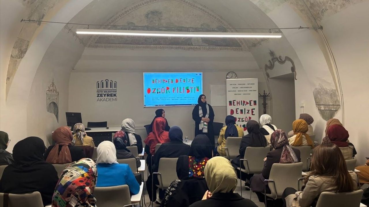 Nekbe'nin 77. Yıl Dönümünde Filistin Konulu Söyleşi Düzenlendi