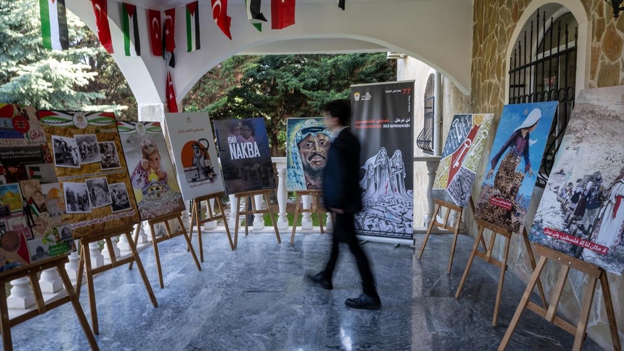 Nekbe'nin 77. Yılı, Filistin'in Ankara Büyükelçiliği'nde Anıldı
