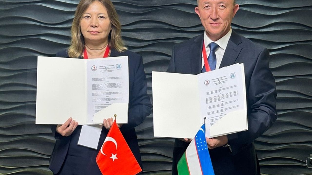 OMÜ ve Namangan Devlet Pedagoji Enstitüsü Arasında İşbirliği Protokolü İmzalandı