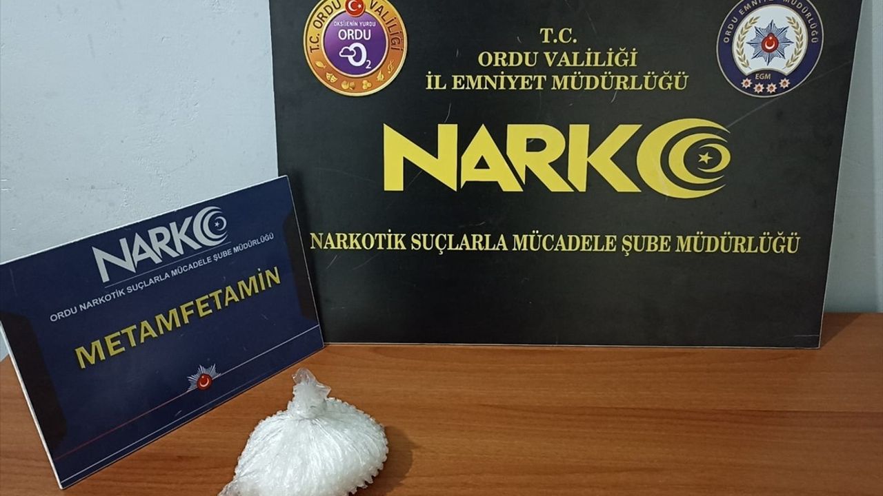 Ordu'da Uyuşturucu Operasyonu: İki Şüpheli Tutuklandı