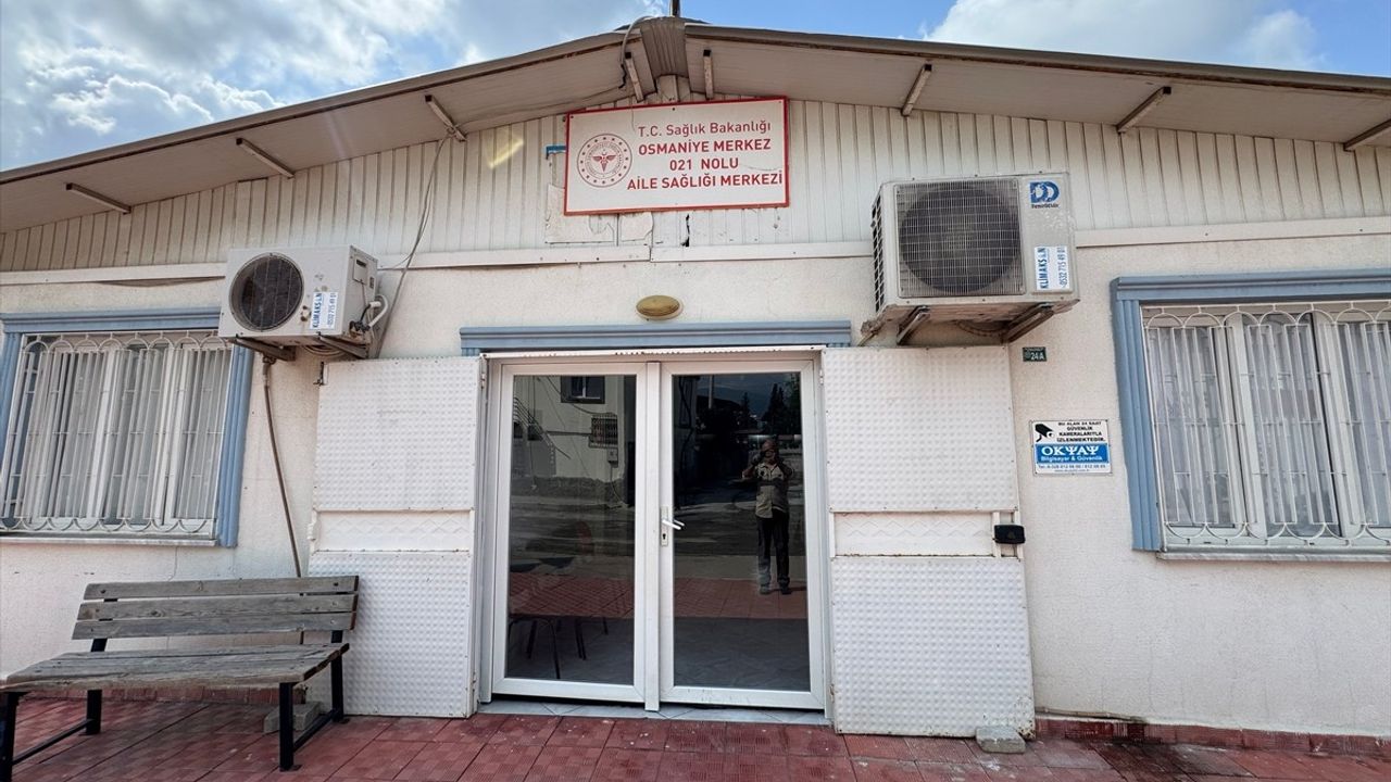 Osmaniye'de Aile Hekimi Tehdit Edilerek Cam Kırıldı, Şüpheli Gözaltına Alındı