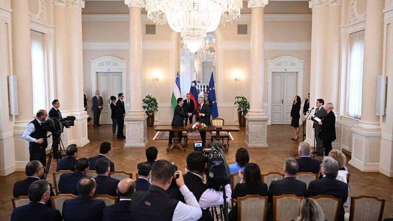 Özbekistan ve Slovenya, İkili İlişkileri Güçlendirme Kararında Anlaştı