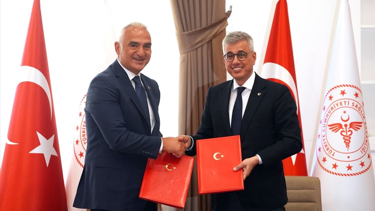 Sağlık Bakanlığı ve Kültür Bakanlığı Arasında Sağlık Turizmi İçin İşbirliği Protokolü İmzalandı