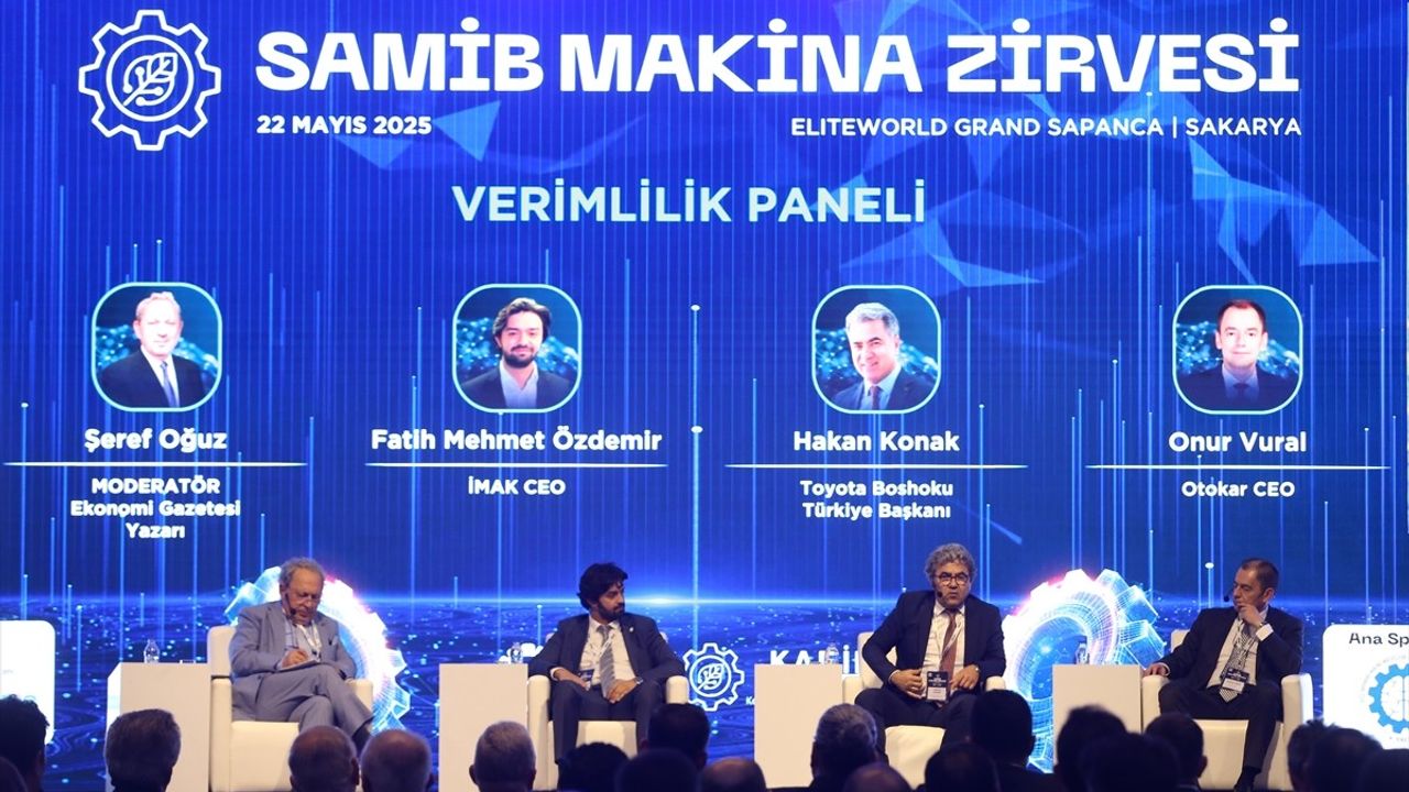 Sakarya'da Makina Zirvesi Gerçekleşti