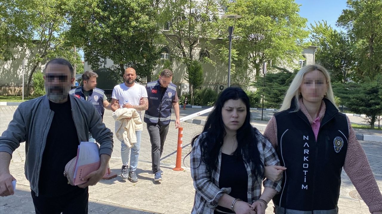 Samsun'da Uyuşturucu Operasyonlarında İki Şüpheli Tutuklandı