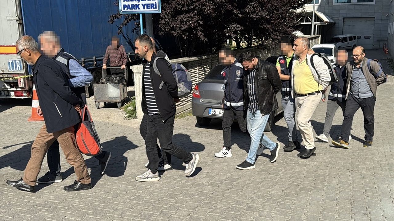 Samsun Merkezli FETÖ Soruşturmasında 7 Zanlı Adliyeye Sevk Edildi