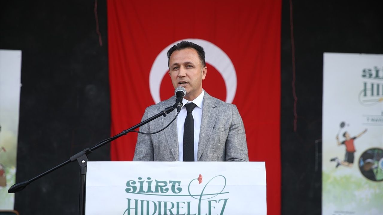 Siirt'te Hıdırellez Şenliği Coşkuyla Kutlandı