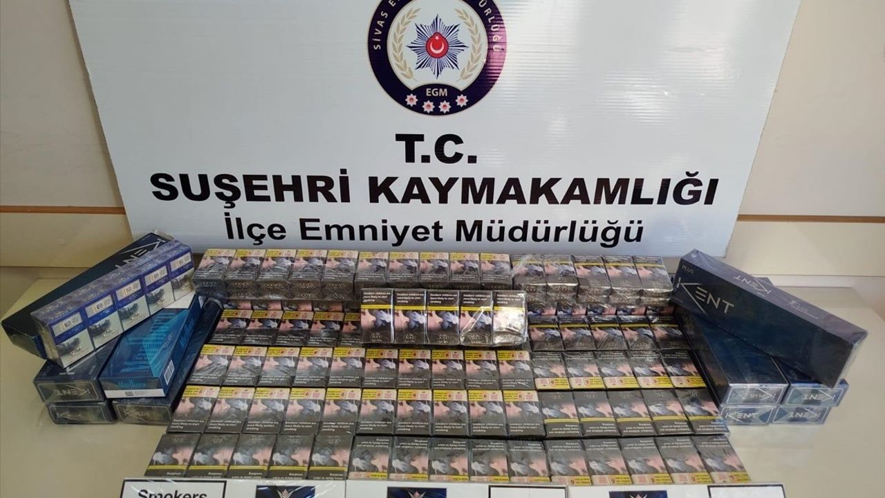 Sivas'ta 7 Düzensiz Göçmen Tırda Yakalandı