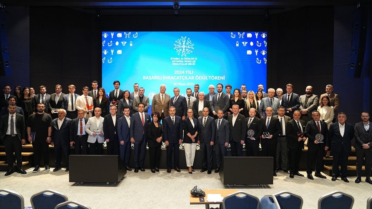 Su Ürünleri ve Hayvansal Mamul İhracatçıları Ödüllendirildi