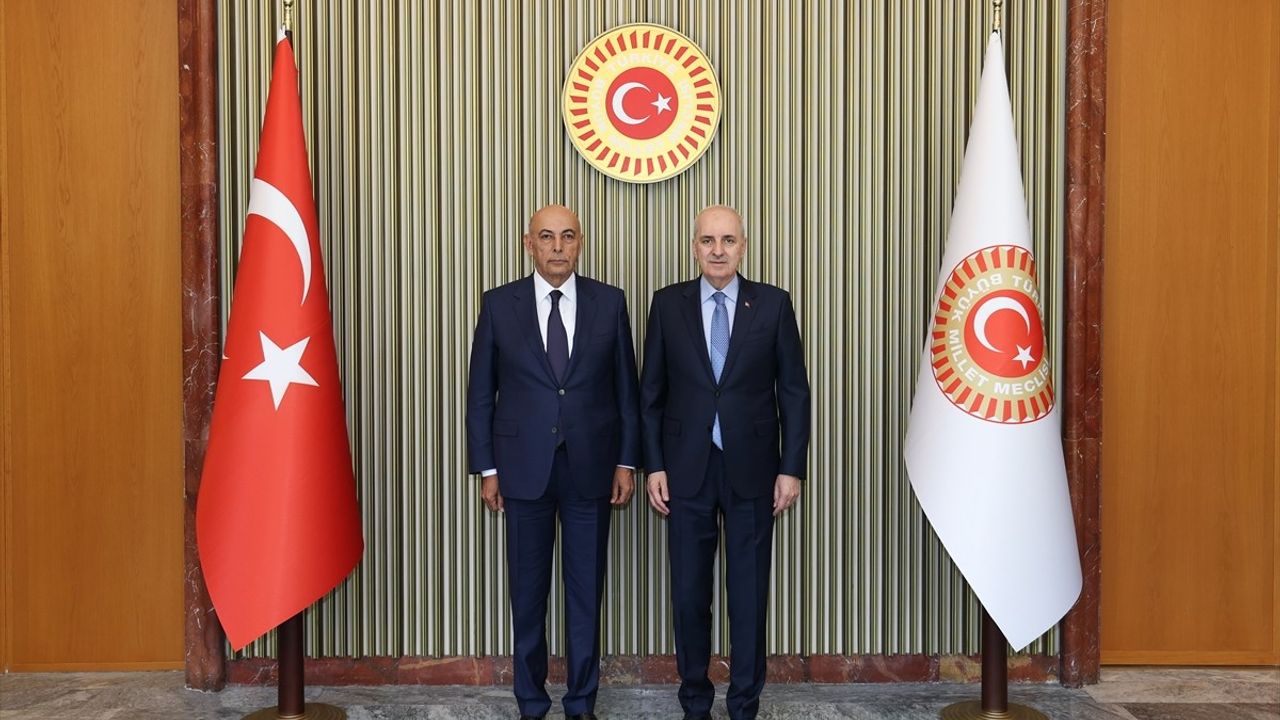 TBMM Başkanı Kurtulmuş, Azerbaycan Başkan Veliyev ile Görüştü