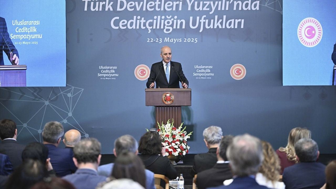TBMM Başkanı Kurtulmuş, Ceditçiliğin Ufukları Sempozyumu'nda Önemli Değerlendirmelerde Bulundu