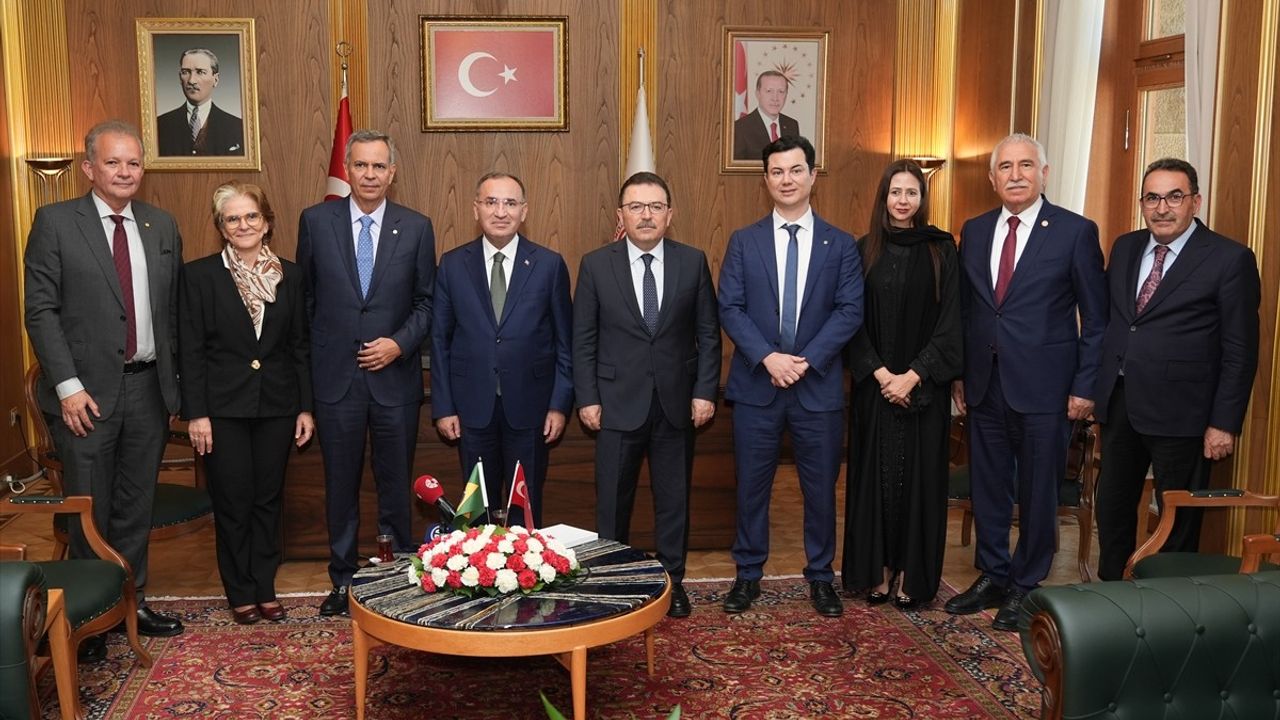 TBMM Başkanvekili Bozdağ, Brezilya-Türkiye Parlamentolar Arası Dostluk Grubu Başkanını Ağırladı