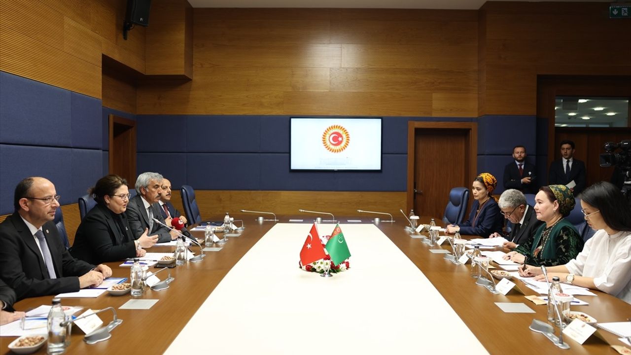 TBMM İnsan Hakları Komisyonu Başkanı Derya Yanık, Türkmenistan Ombudsmanı ile Görüştü
