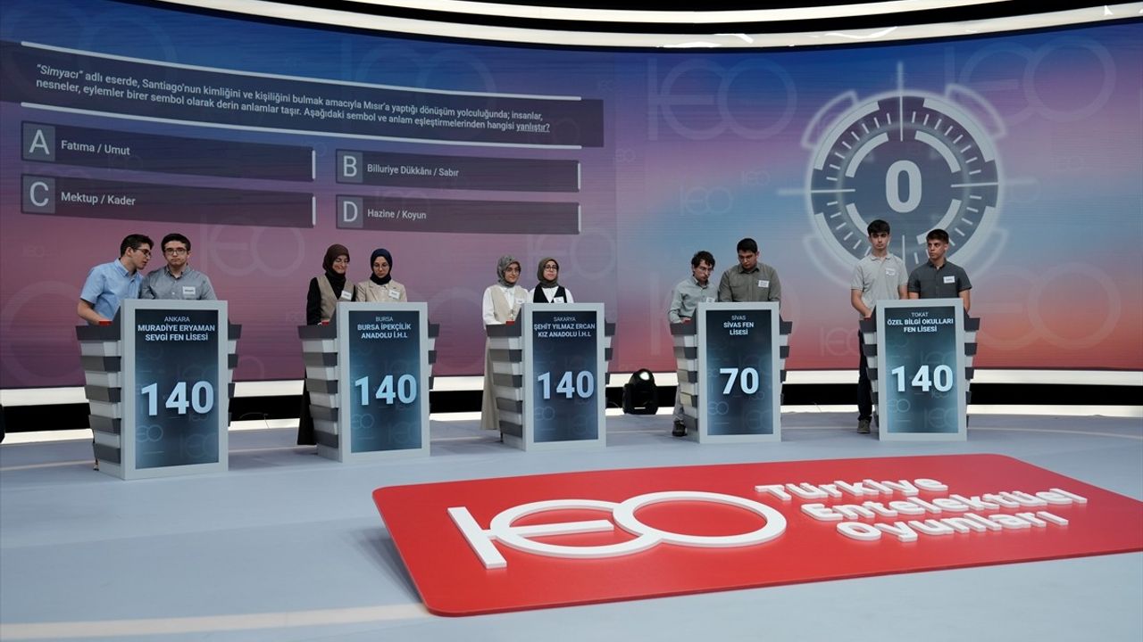 TEO Liseler Arası Bilgi Yarışması'nın Kazananları Belli Oldu