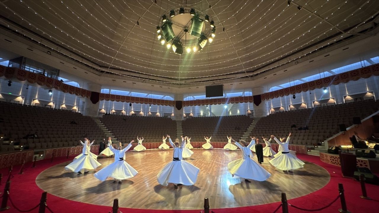 Teşrif-i Mevlana Etkinlikleri Kapsamında Sema Ayini Şerifi Gerçekleştirildi