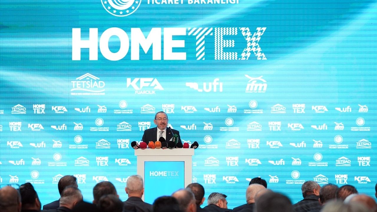 Ticaret Bakanı Ömer Bolat: Türkiye Ev Tekstilinde Dünya Dördüncüsü
