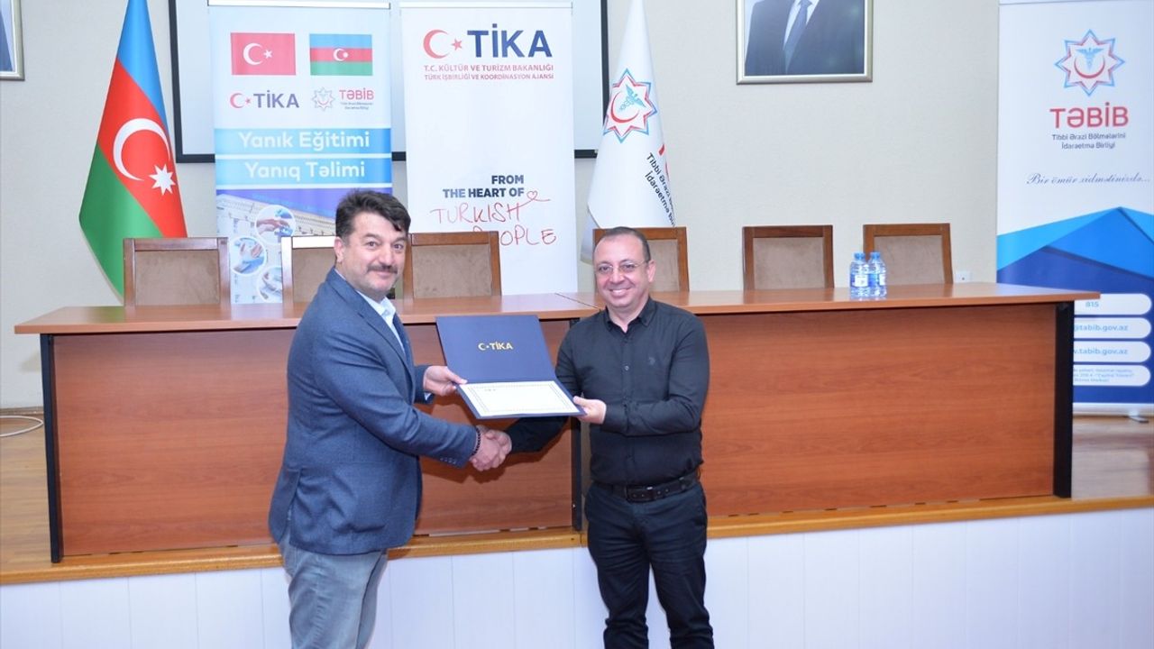 TİKA, Azerbaycanlı Doktorlar için Yanık Eğitimi Düzenledi