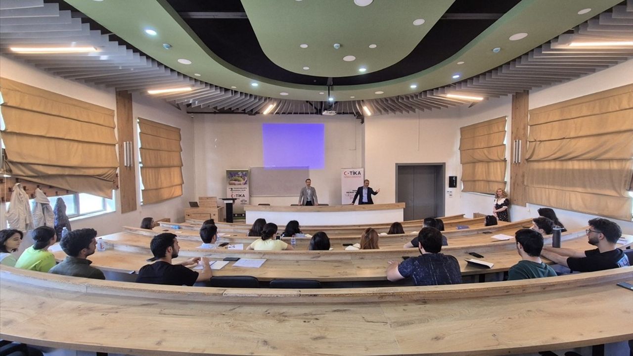 TİKA ve ÇOMÜ'den Azerbaycanlı Öğrencilere Yeşil Dönüşüm Eğitimi