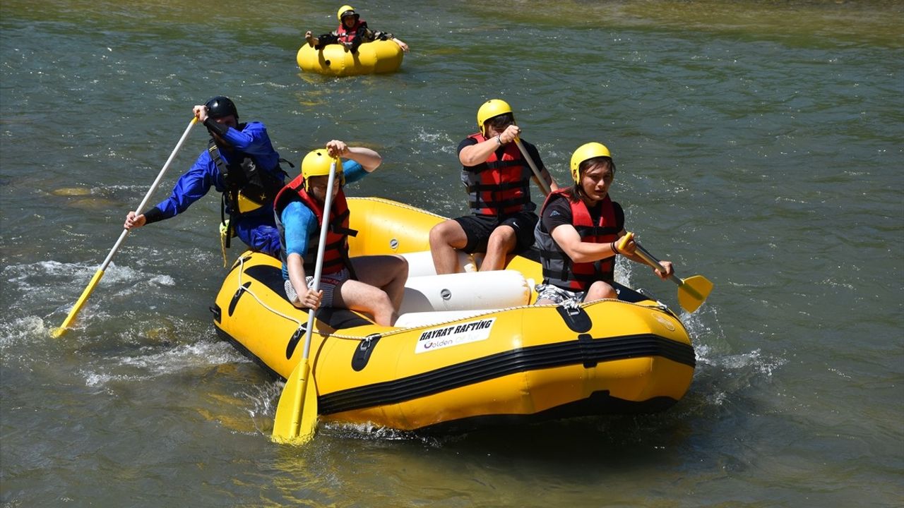 Trabzon'da İlk Rafting Parkuru Açıldı