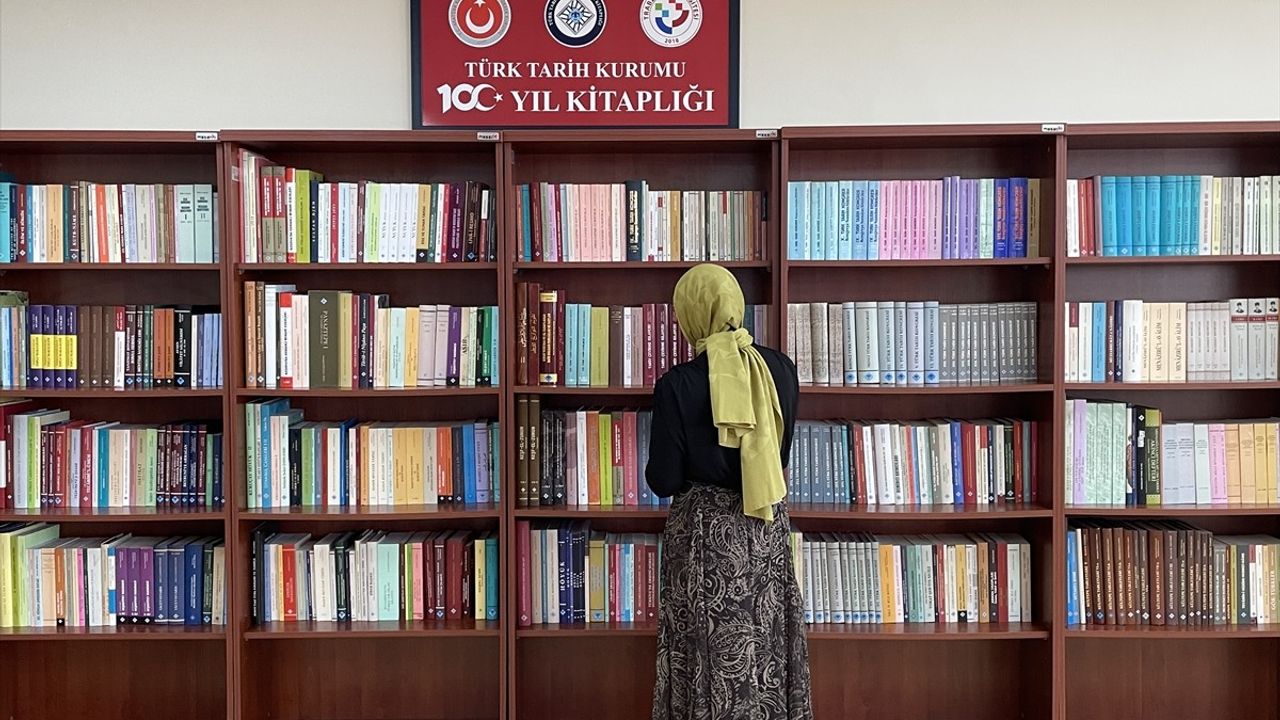 Trabzon Üniversitesi'nde Türk Tarih Kurumu Yüzüncü Yıl Kitaplığı Kuruldu