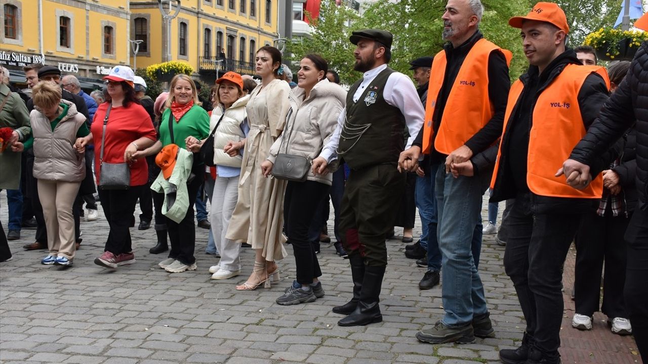 Trabzon ve Çevresinde 1 Mayıs Emek ve Dayanışma Günü Kutlamaları