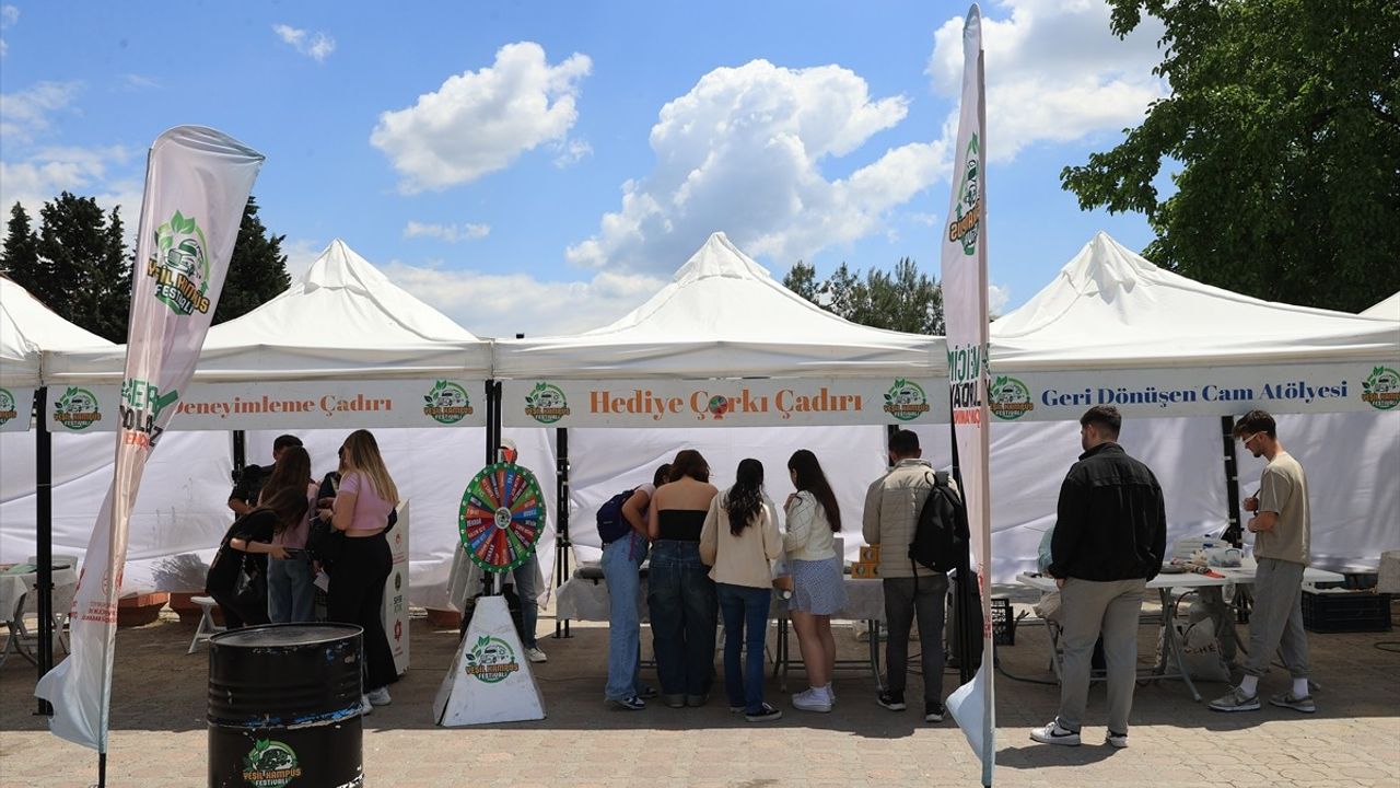 Trakya Üniversitesi'nde 'Yeşil Kampüs Festivali' Düzenlendi