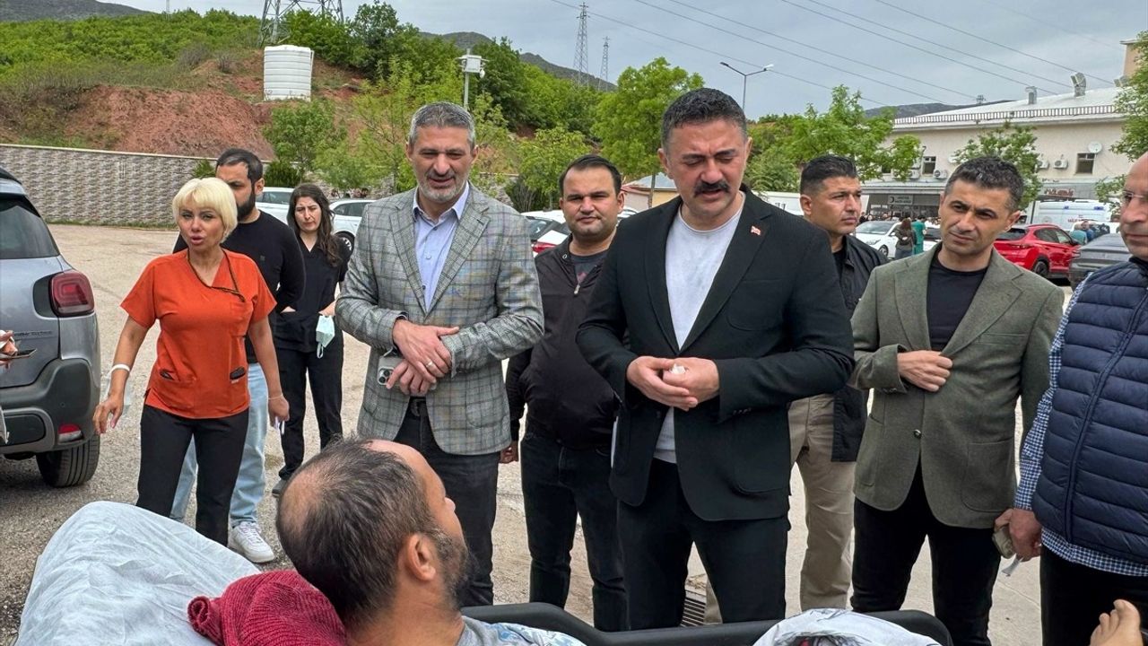 Tunceli Devlet Hastanesi'nde Küçük Çaplı Yangın Kontrol Altına Alındı