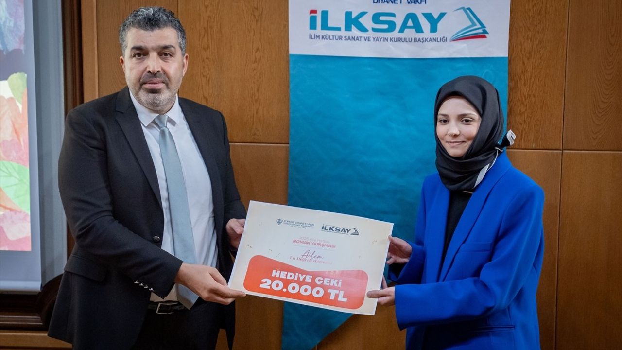 Türkiye Diyanet Vakfı Roman Yarışmasında Ödüller Sahiplerini Buldu