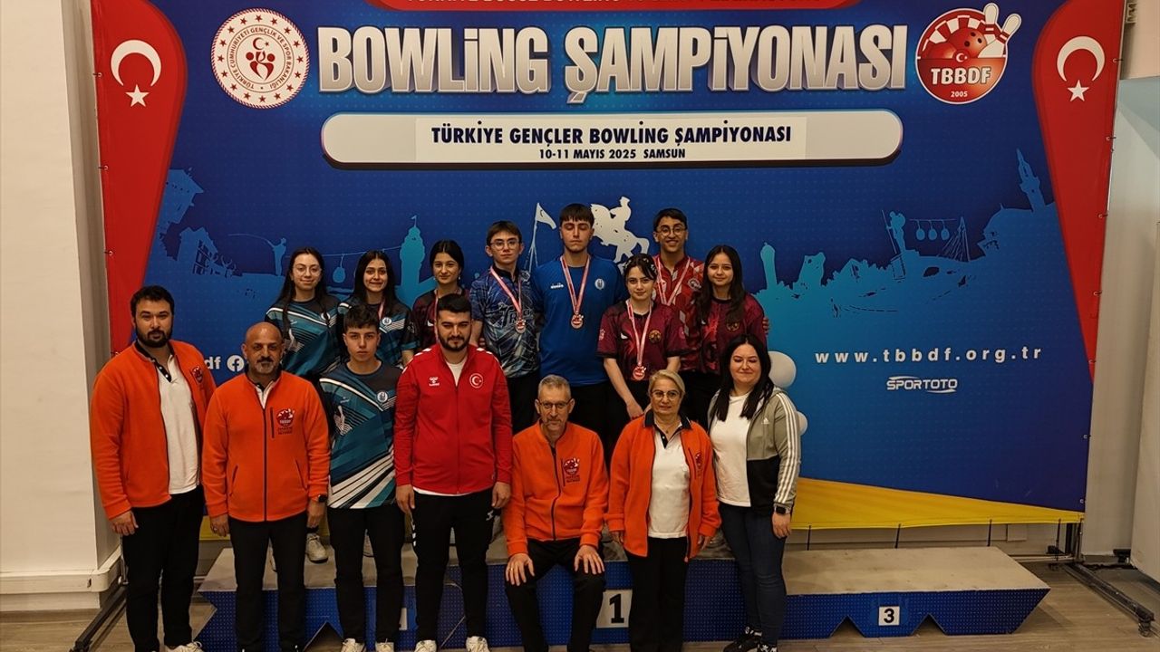 Türkiye Gençler Bowling Şampiyonası Samsun'da Tamamlandı