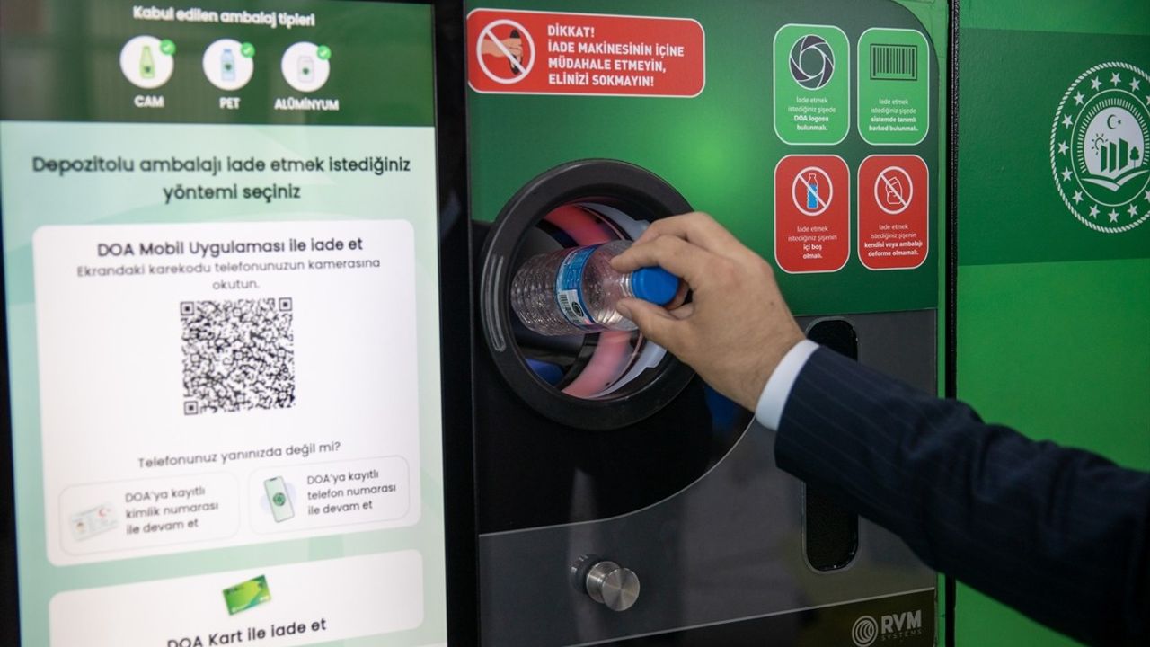 Türkiye'nin Depozito Yönetim Sistemi: Yılda 25 Milyar Atığı Toplama Hedefi