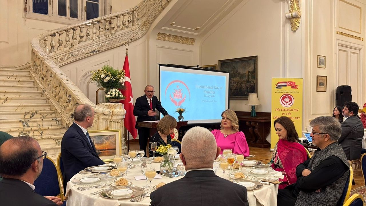 Türkiye'nin Kahire Büyükelçiliğinde 15 Mayıs Uluslararası Aile Günü Kutlaması