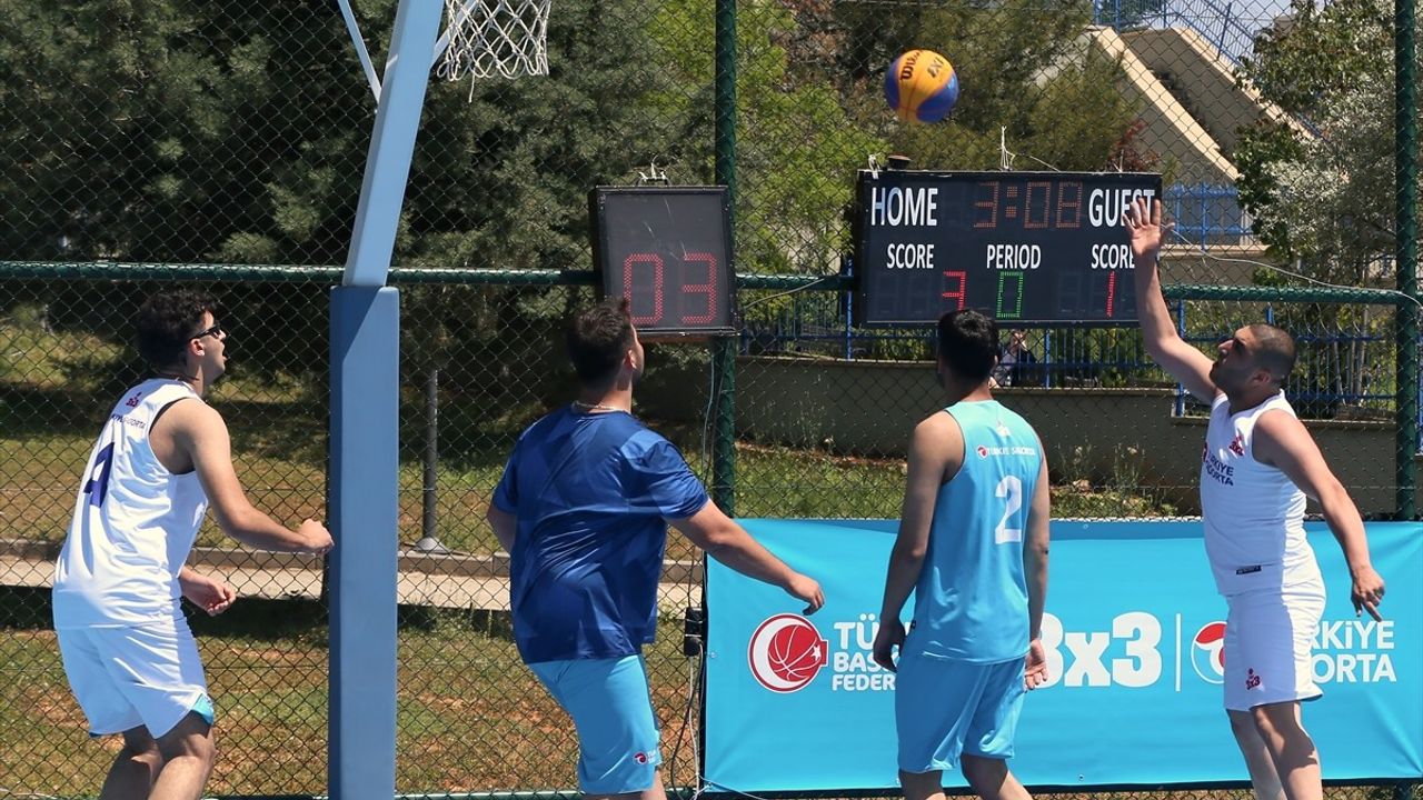 Türkiye Sigorta 3x3 Basketbol Turnuvaları Gaziantep'te Başladı