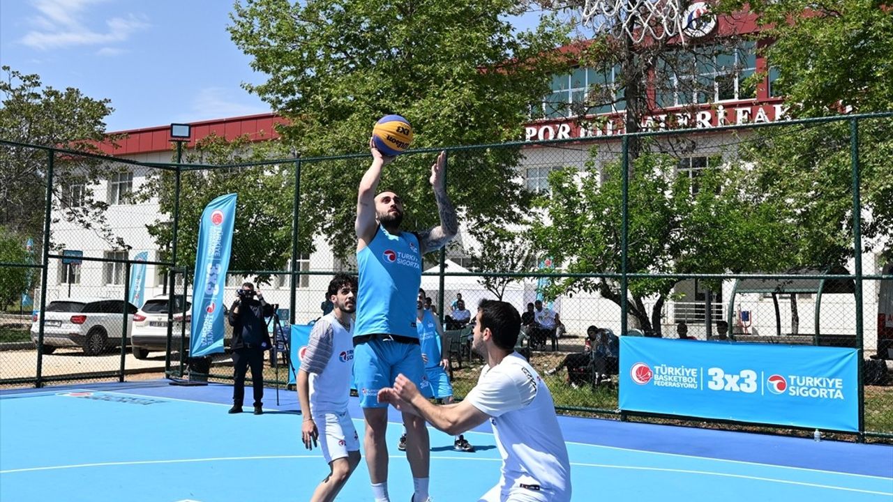 Türkiye Sigorta 3x3 Basketbol Turnuvaları Gaziantep'te Devam Ediyor