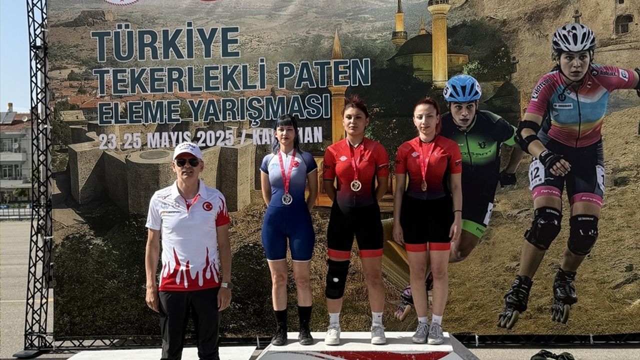 Türkiye Tekerlekli Paten Eleme Yarışması Karaman'da Gerçekleştirildi