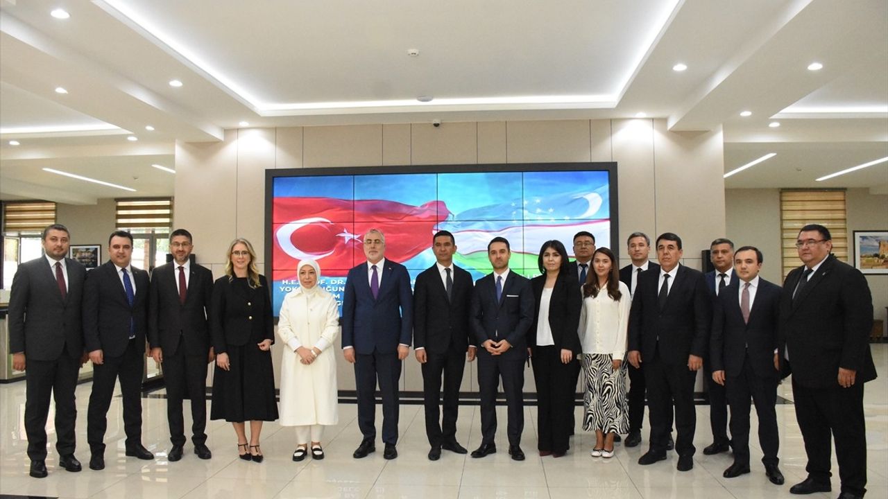 Türkiye ve Özbekistan Ortak Çalışma Komisyonu Birinci Toplantısını Gerçekleştirdi