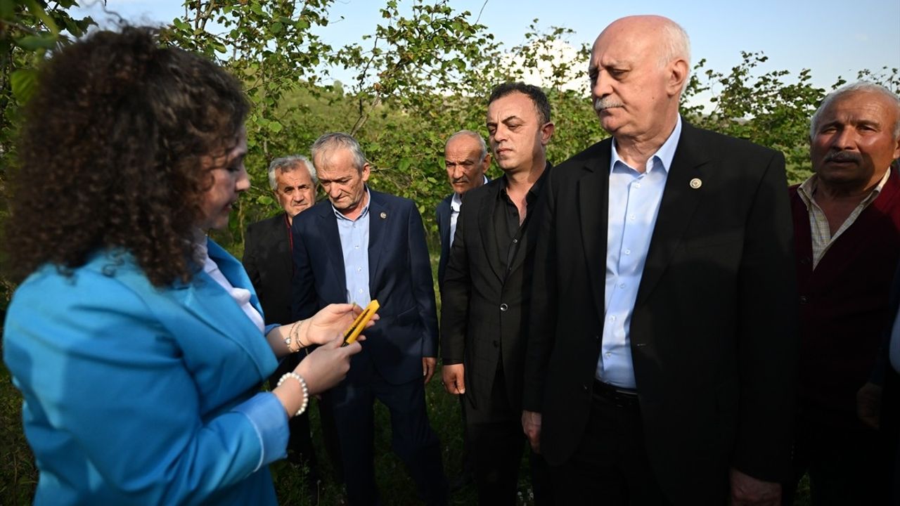 TZOB Genel Başkanı Şemsi Bayraktar, Düzce'de Çiftçilerle Buluştu