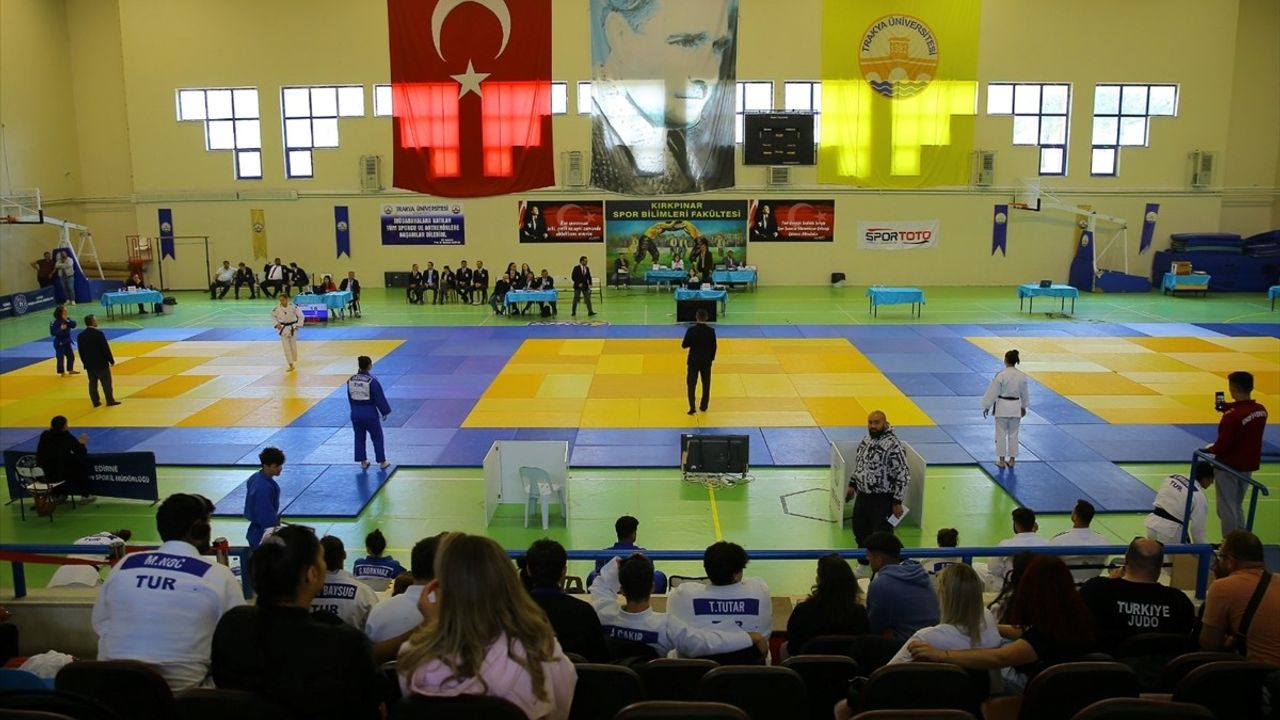 Üniversiteler Türkiye Judo Şampiyonası Edirne'de Başarıyla Tamamlandı