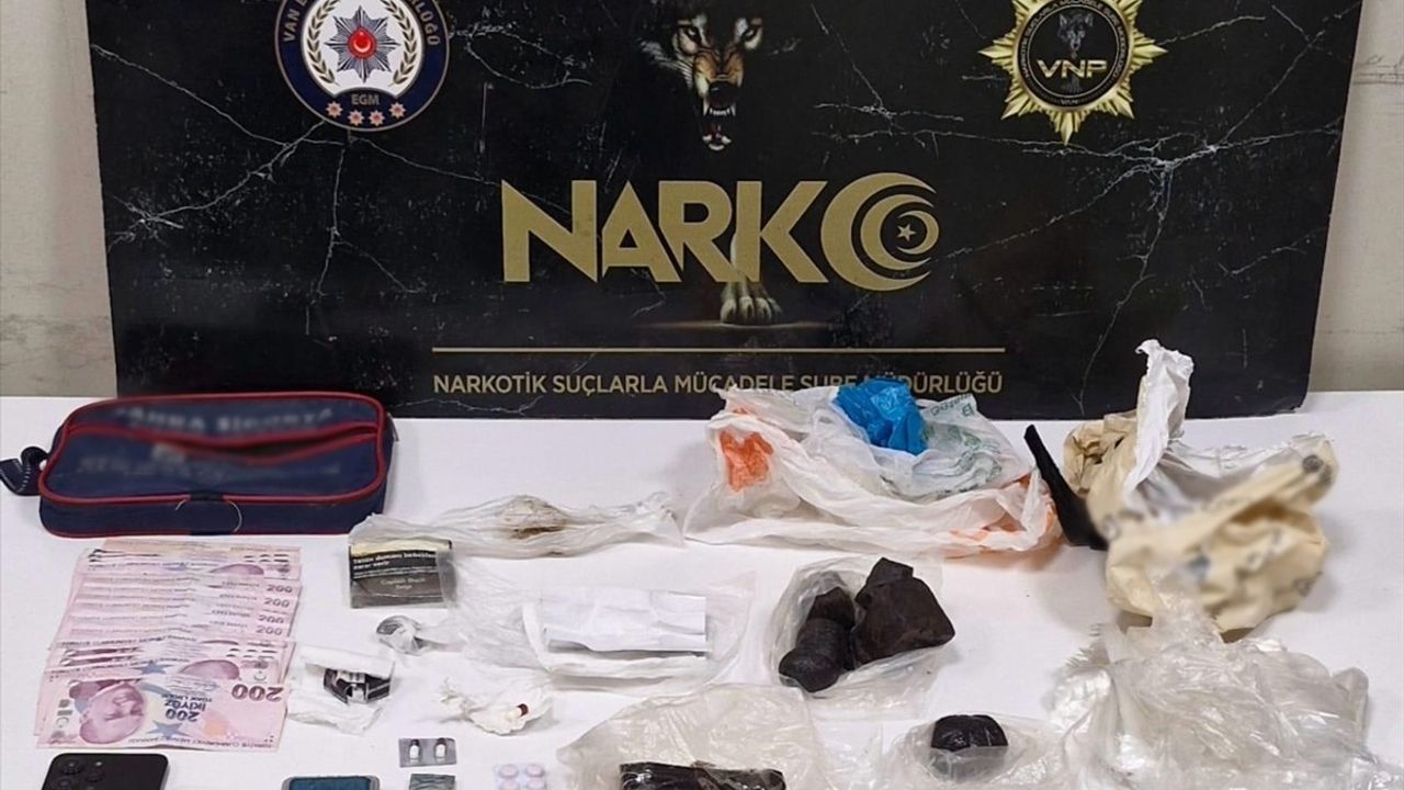 Van'da Uyuşturucu Operasyonlarında 63 Şüpheli Gözaltına Alındı