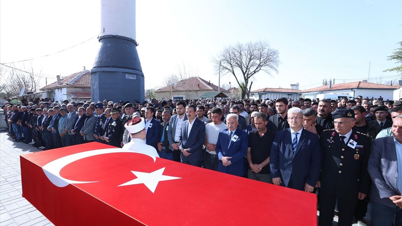 Van'da Vefat Eden Asker, Aksaray'da Son Yolculuğuna Uğurlandı