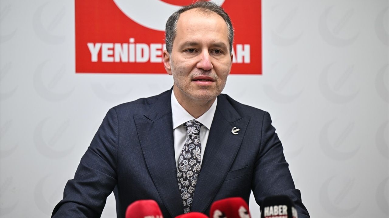 Yeniden Refah Partisi Genel Başkanı Erbakan'dan PKK'nın Fesih Kararına Değerlendirme