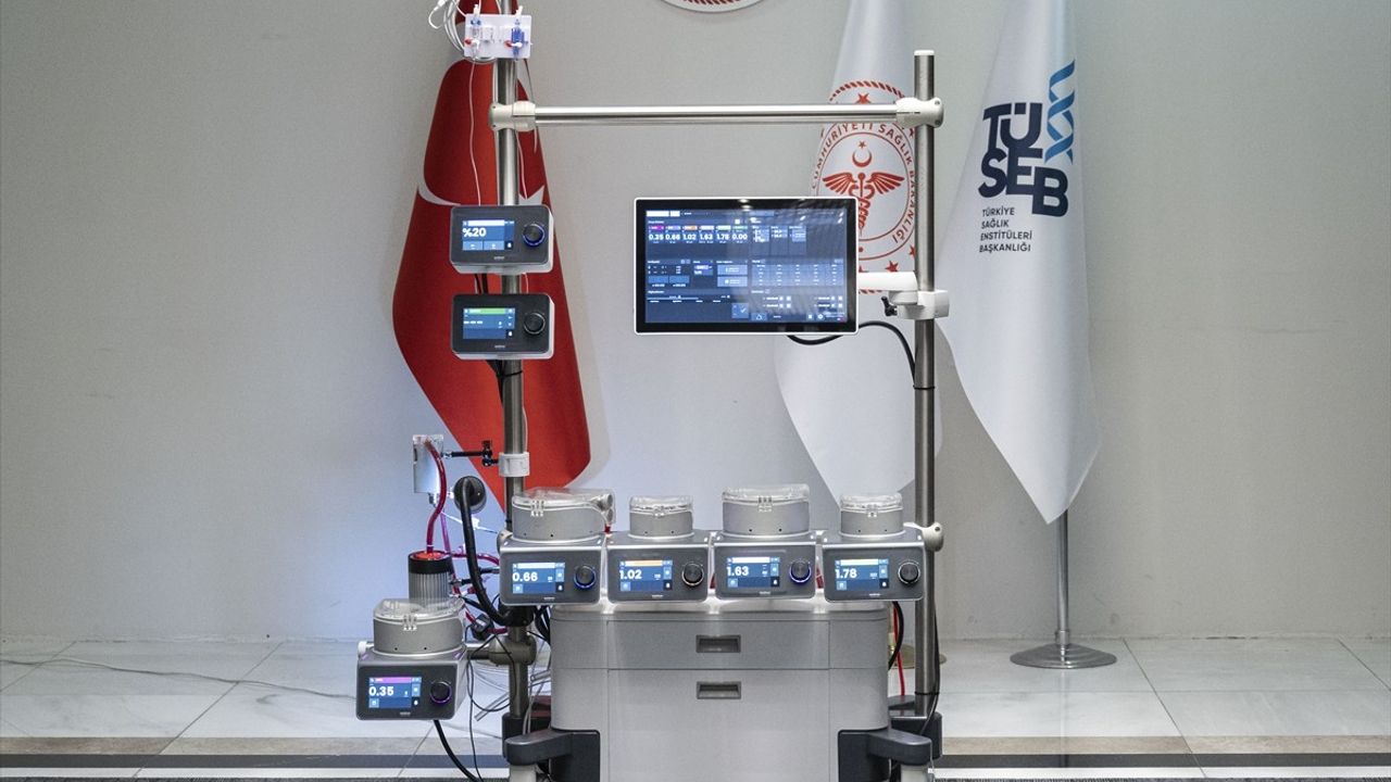 Yerli Kalp-Akciğer Makinesi 2026'da Türkiye'de Kullanıma Sunulacak