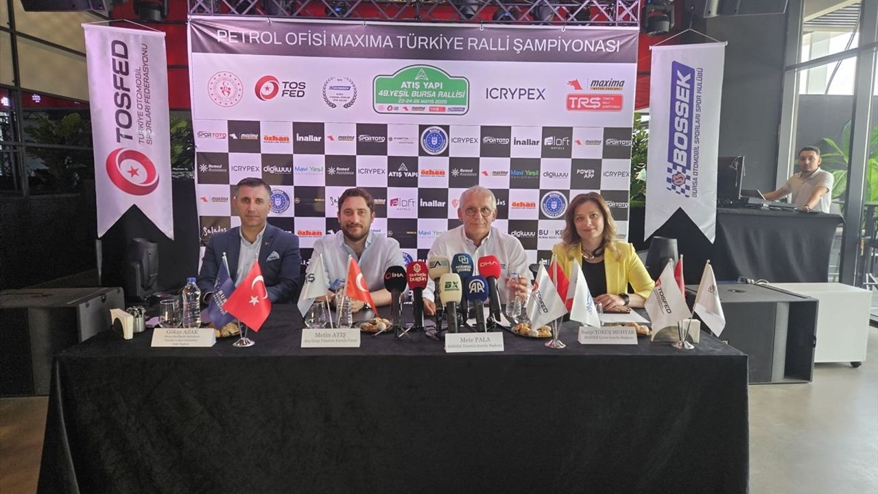 Yeşil Bursa Rallisi, 23-25 Mayıs'ta Şehirde Coşku Yaratacak