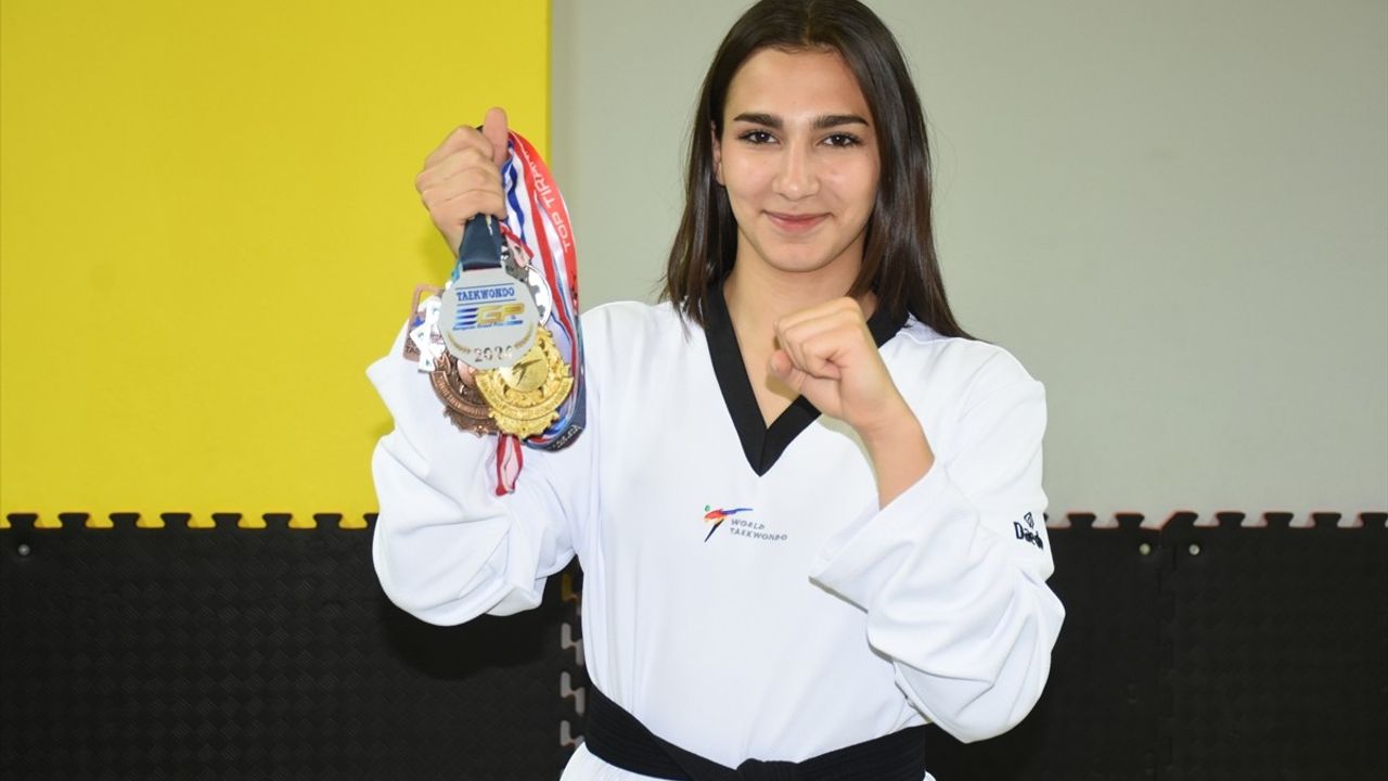 Zeynep Nil Menekşe'nin Avrupa Tekvando Hedefi Altın Madalya