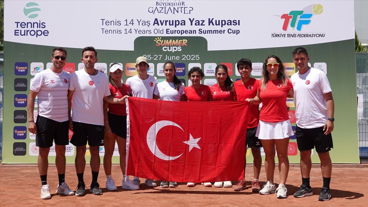 14 Yaş Kız ve Erkek Tenis Milli Takımları Avrupa Yaz Kupası Finalleri'nde